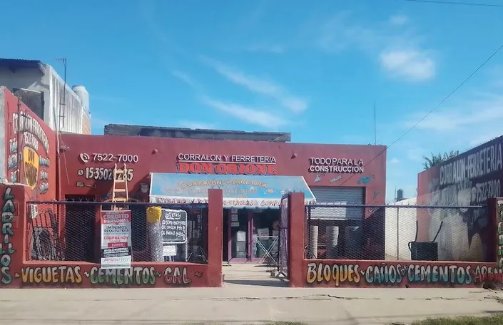 Corralón y ferretería Don Orione (Fcio.Varela)