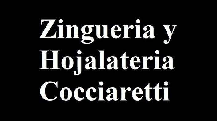 Zingueria y Hojalateria Cocciaretti